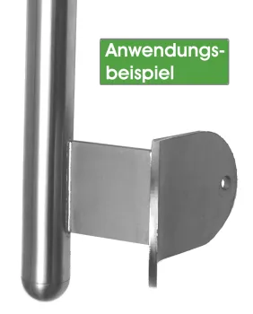 Anschraubplatte Anwendungsbeispiel