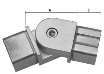 Gelenkverbinder für Rohr 40/40mm