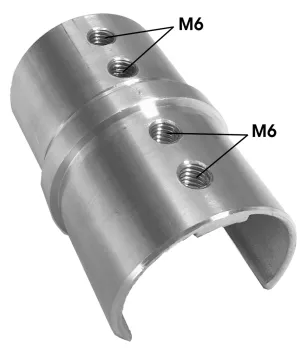 Verbinder für Nutrohrsystem 42,4/1,5 mm