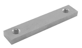 Verstärkungsplatte viereckig, 2x M8-Gewinde, 60mm Abstand